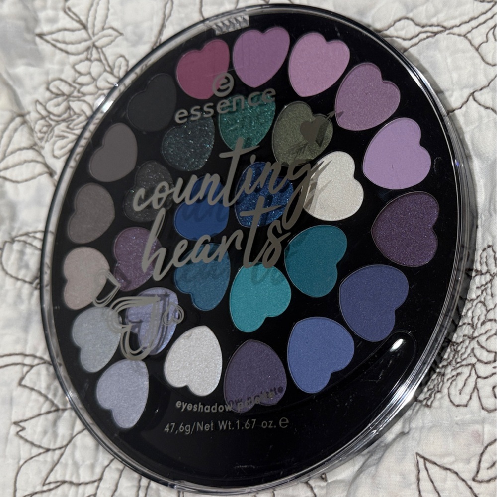 Counting Hearts Eyeshadow Palette - love you berry much NWOT